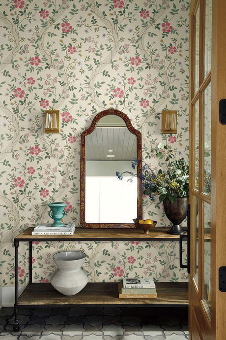 Rifle Paper Co. 4212-84381 Waverly Linen Wallpaper