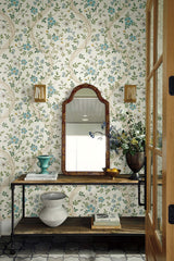 Rifle Paper Co. 4212-84383 Waverly White Wallpaper