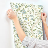Rifle Paper Co. 4212-84383 Waverly White Wallpaper