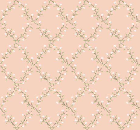 Rifle Paper Co. 4212-84386 Bellflower Rose Wallpaper
