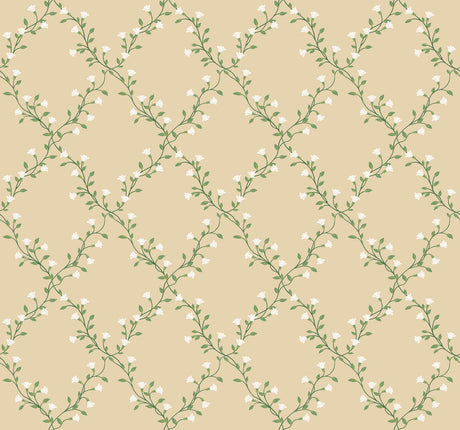 Rifle Paper Co. 4212-84387 Bellflower Linen Wallpaper