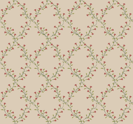 Rifle Paper Co. 4212-84388 Bellflower Beige Wallpaper