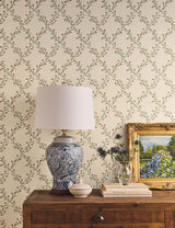 Rifle Paper Co. 4212-84388 Bellflower Beige Wallpaper