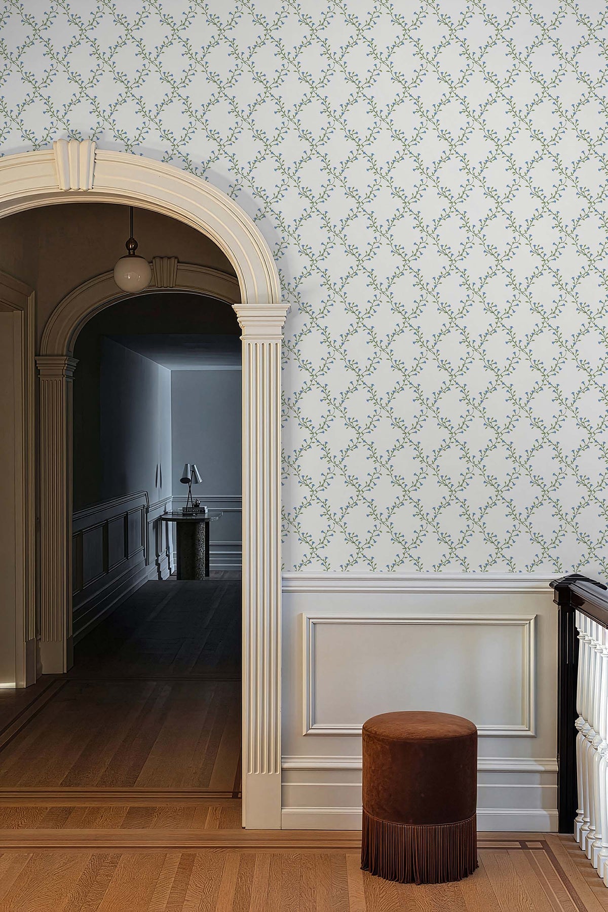 Rifle Paper Co. 4212-84389 Bellflower White Wallpaper