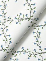 Rifle Paper Co. 4212-84389 Bellflower White Wallpaper