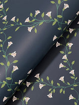 Rifle Paper Co. 4212-84390 Bellflower Navy Wallpaper