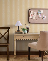 Rifle Paper Co. 4212-84392 Estee Stripe Gold Wallpaper