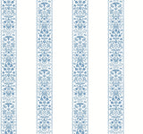 Rifle Paper Co. 4212-84393 Estee Stripe Blue & White Wallpaper