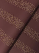 Rifle Paper Co. 4212-84395 Estee Stripe Burgundy Wallpaper