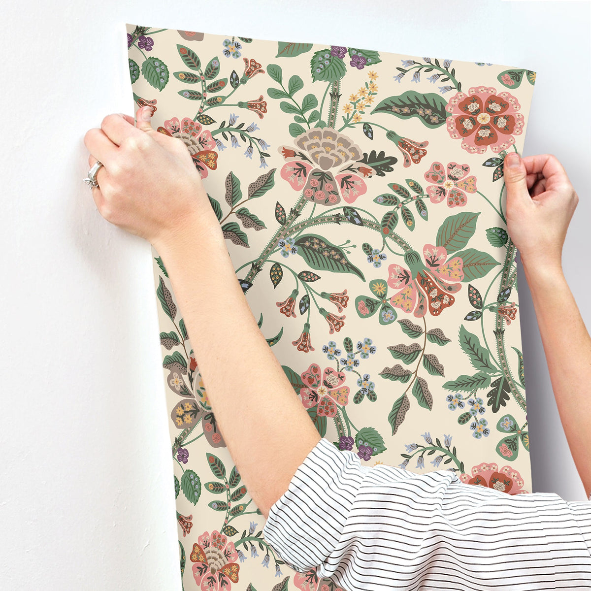 Rifle Paper Co. 4212-84397 Gracie Cream Wallpaper