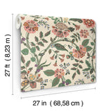 Rifle Paper Co. 4212-84397 Gracie Cream Wallpaper