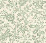 Rifle Paper Co. 4212-84399 Gracie Garden Sage & Cream Wallpaper