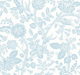 Rifle Paper Co. 4212-84401 Gracie Garden Blue & White Wallpaper