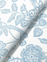 Rifle Paper Co. 4212-84401 Gracie Garden Blue & White Wallpaper