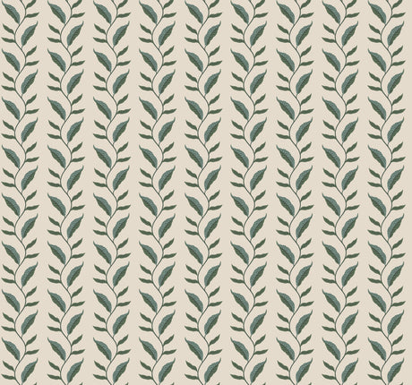 Rifle Paper Co. 4212-84404 Seagrass Emerald & Linen Wallpaper
