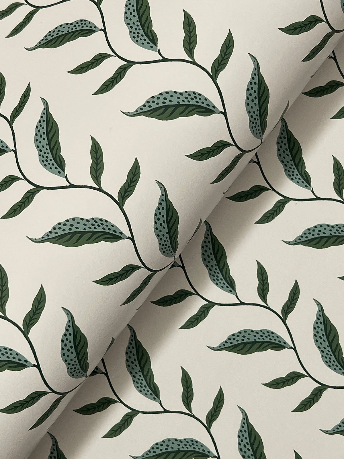 Rifle Paper Co. 4212-84404 Seagrass Emerald & Linen Wallpaper