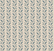 Rifle Paper Co. 4212-84405 Seagrass Slate & Linen Wallpaper
