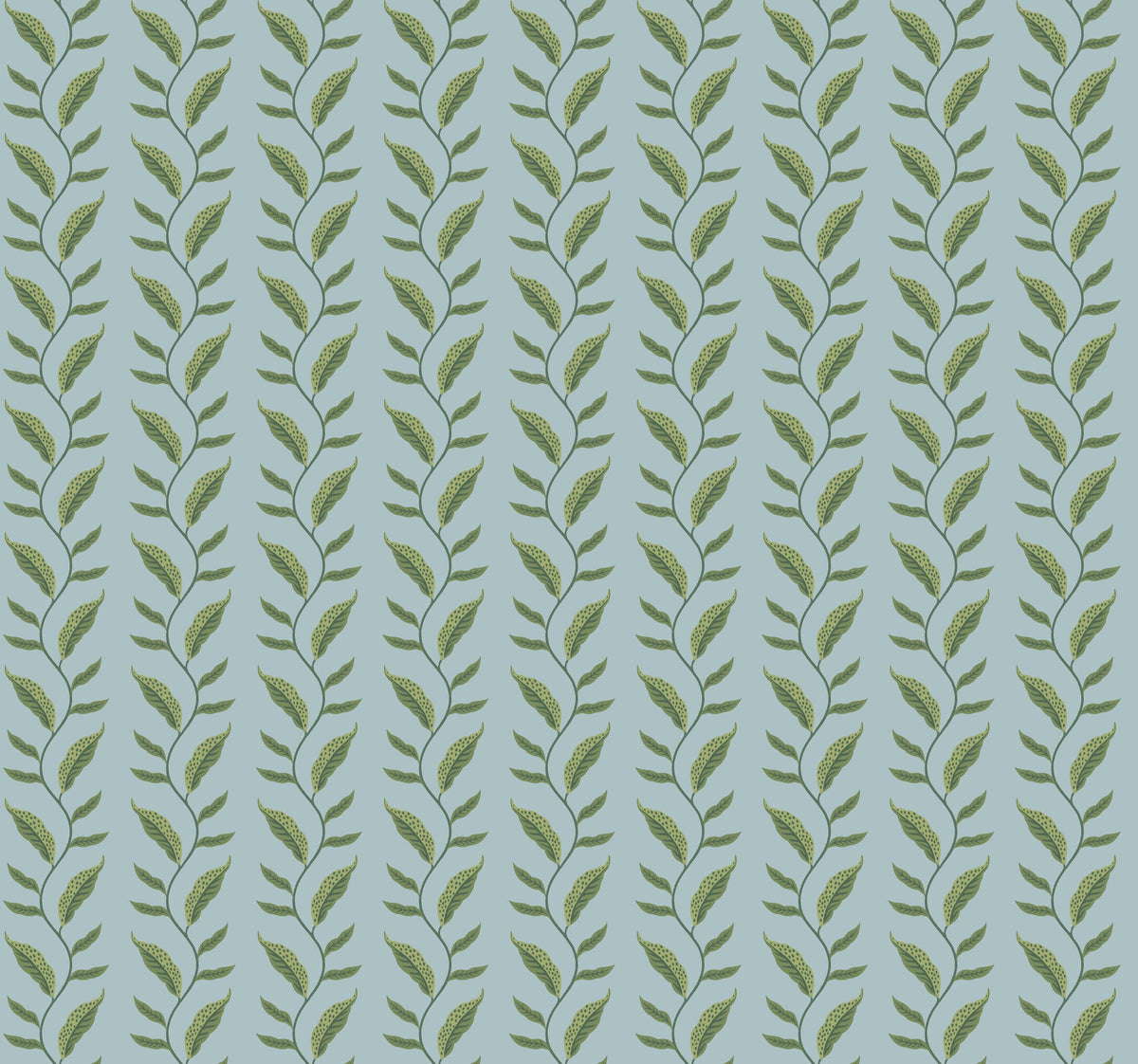 Rifle Paper Co. 4212-84406 Seagrass Blue Wallpaper