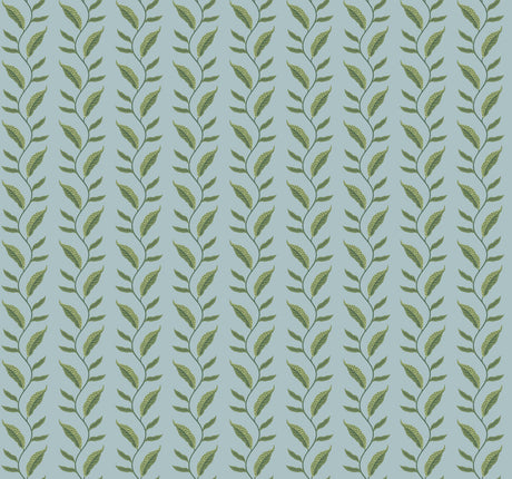 Rifle Paper Co. 4212-84406 Seagrass Blue Wallpaper
