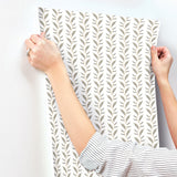 Rifle Paper Co. 4212-84407 Seagrass White Wallpaper