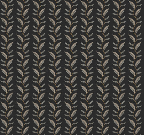 Rifle Paper Co. 4212-84408 Seagrass Black Wallpaper