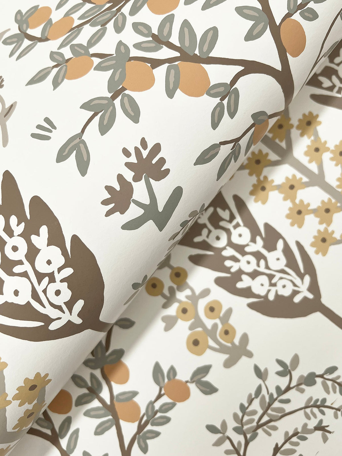 Rifle Paper Co. 4212-84410 Fenna Gold Wallpaper