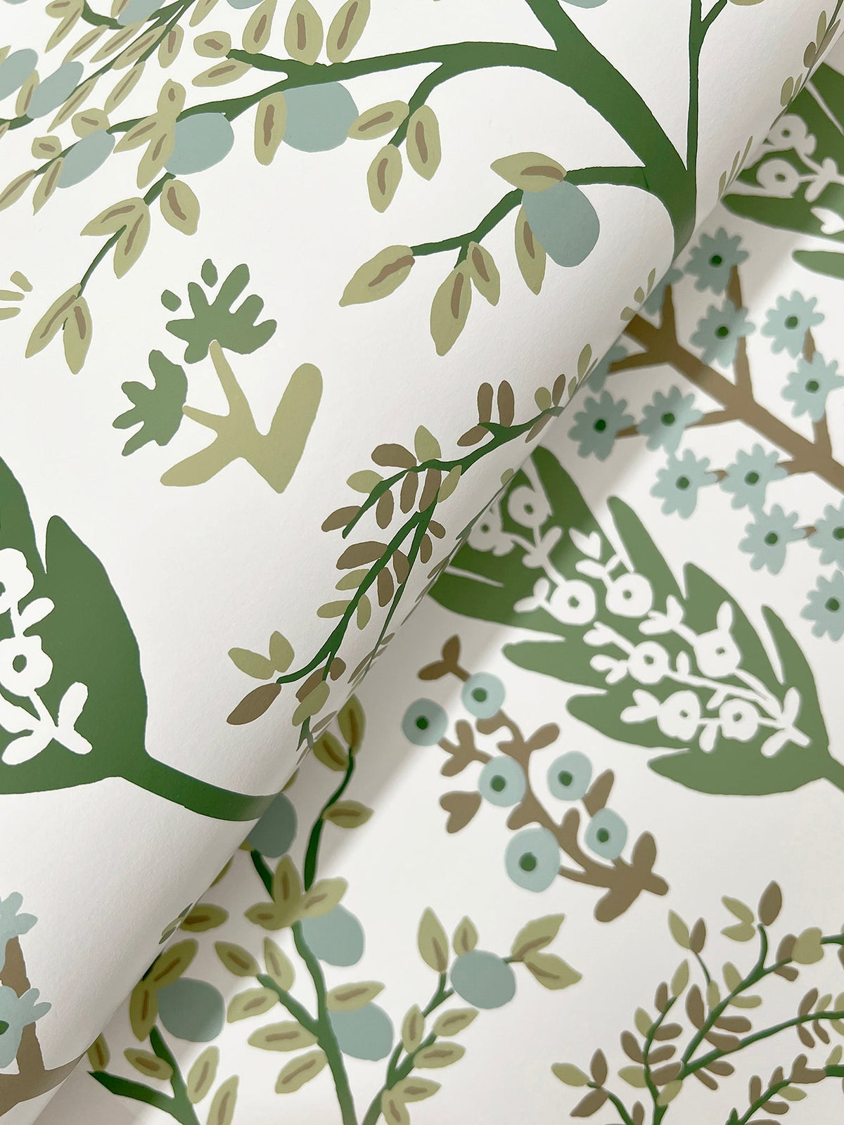 Rifle Paper Co. 4212-84411 Fenna Green Wallpaper
