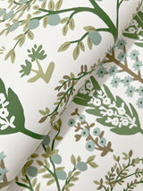 Rifle Paper Co. 4212-84411 Fenna Green Wallpaper
