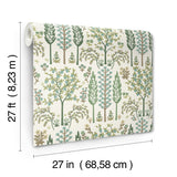 Rifle Paper Co. 4212-84411 Fenna Green Wallpaper