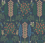 Rifle Paper Co. 4212-84412 Fenna Navy Multi Wallpaper