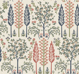 Rifle Paper Co. 4212-84413 Fenna Cream Multi Wallpaper