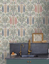Rifle Paper Co. 4212-84413 Fenna Cream Multi Wallpaper