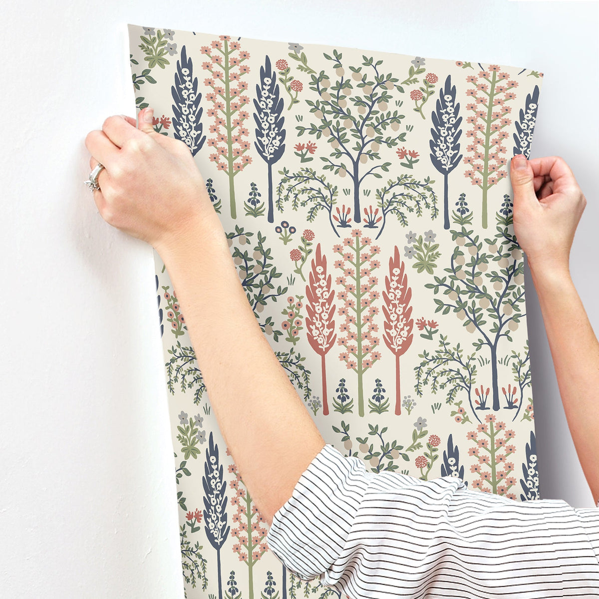 Rifle Paper Co. 4212-84413 Fenna Cream Multi Wallpaper