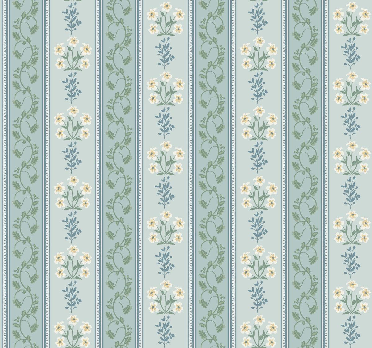 Rifle Paper Co. 4212-84414 Portico Blue Wallpaper