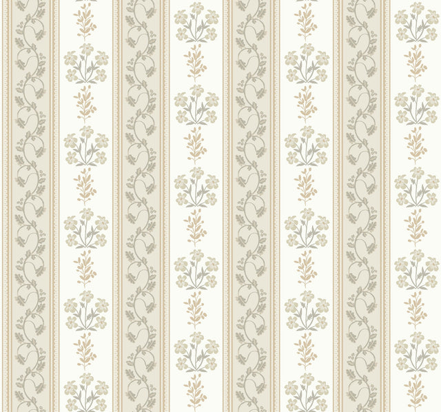 Rifle Paper Co. 4212-84415 Portico White Wallpaper
