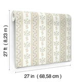 Rifle Paper Co. 4212-84415 Portico White Wallpaper