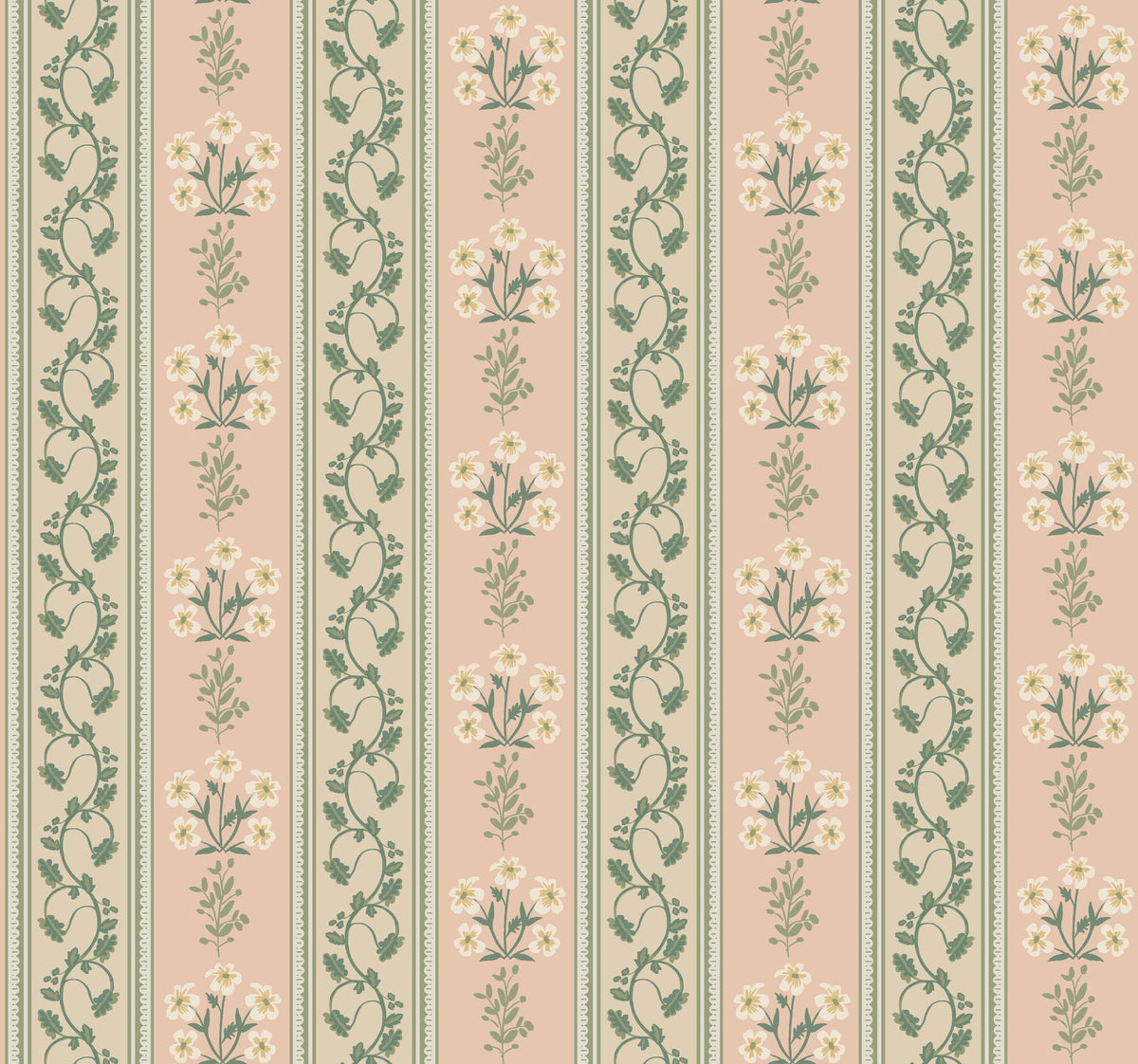 Rifle Paper Co. 4212-84416 Portico Blush Wallpaper