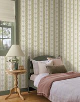 Rifle Paper Co. 4212-84417 Portico Gold & Cream Wallpaper