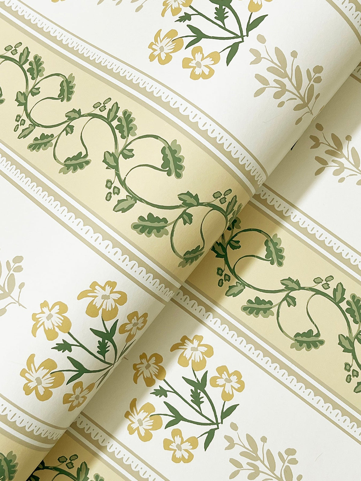 Rifle Paper Co. 4212-84417 Portico Gold & Cream Wallpaper