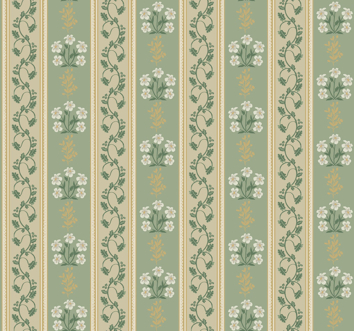 Rifle Paper Co. 4212-84418 Portico Sage Wallpaper