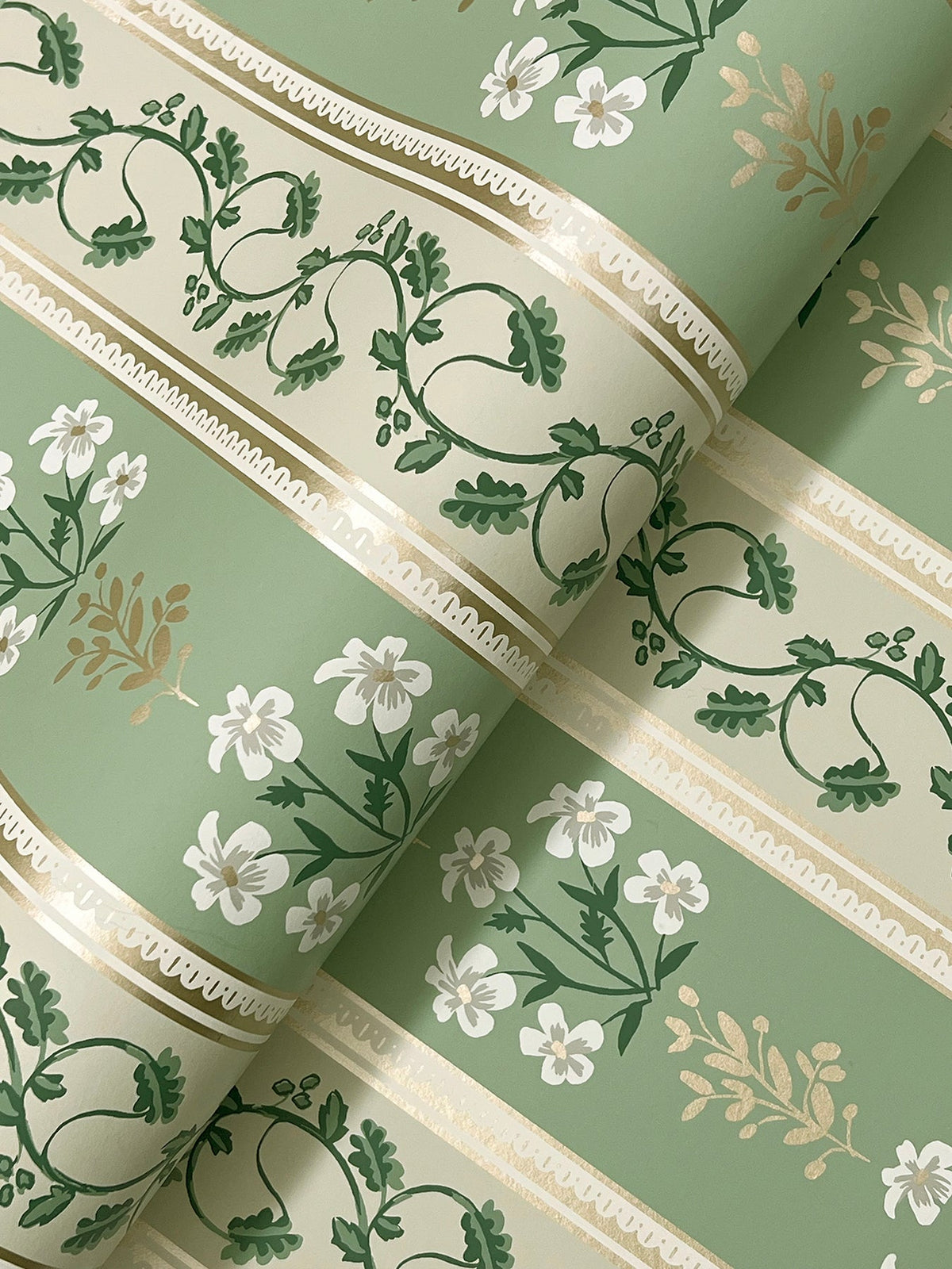 Rifle Paper Co. 4212-84418 Portico Sage Wallpaper
