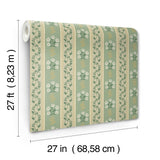 Rifle Paper Co. 4212-84418 Portico Sage Wallpaper