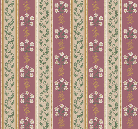 Rifle Paper Co. 4212-84419 Portico Burgundy Wallpaper