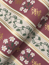 Rifle Paper Co. 4212-84419 Portico Burgundy Wallpaper