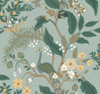 Rifle Paper Co. 4212-84426 Peacock Slate Wallpaper