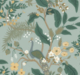 Rifle Paper Co. 4212-84426 Peacock Slate Wallpaper