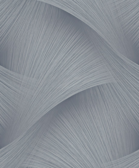 York Wallcoverings Etched Reeds Slate Abstract Wallpaper 422