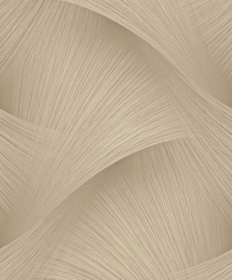 York Wallcoverings Etched Reeds Light Brown Abstract Wallpap