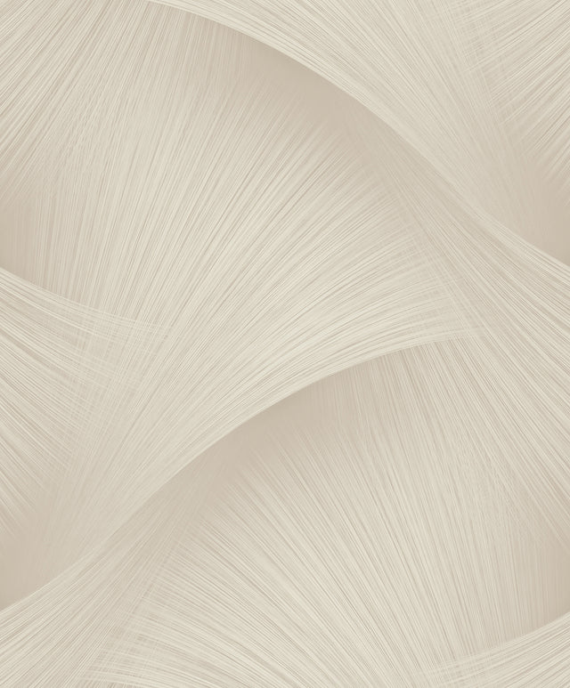 York Wallcoverings Etched Reeds Beige Abstract Wallpaper 422