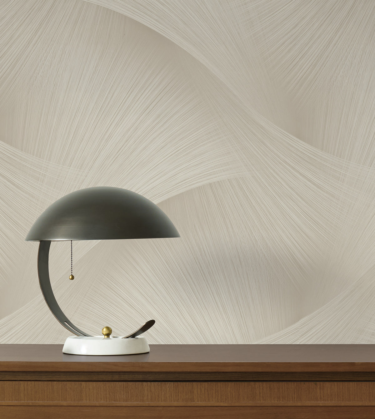 York Wallcoverings Etched Reeds Beige Abstract Wallpaper 422